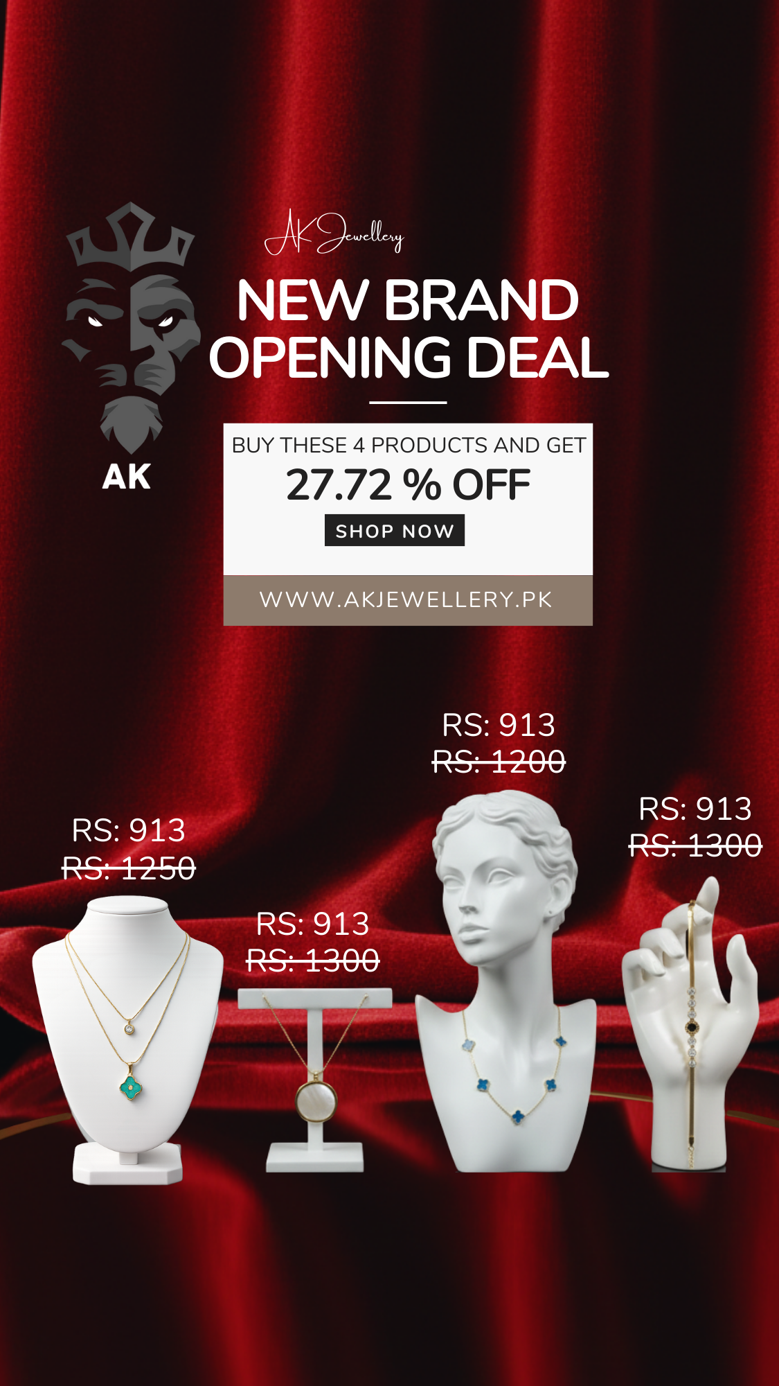 Buy 4 Jewellery Sets & Save Rs: 1400 Limited Time Offer Don’t Miss Out!